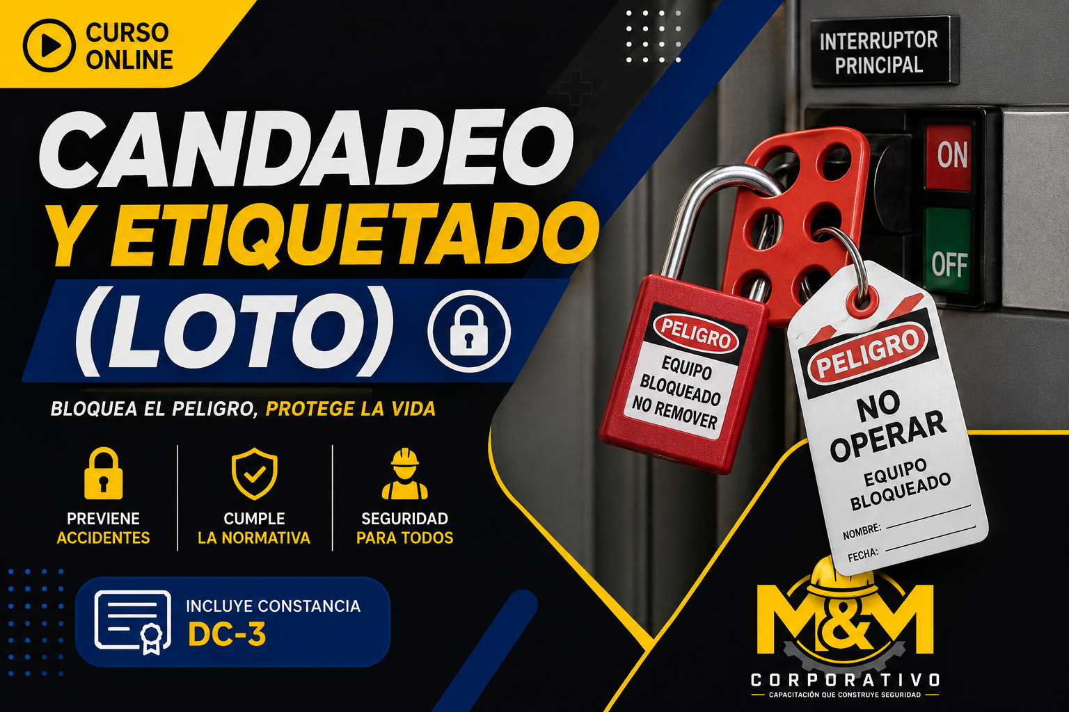 CANDADEO Y ETIQUETADO (LOTO)